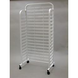 WHITE MOBILE SLATGRID DISPLAYER 21-942