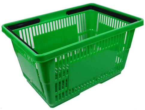 (image for) Green Shopping Basket - Click Image to Close